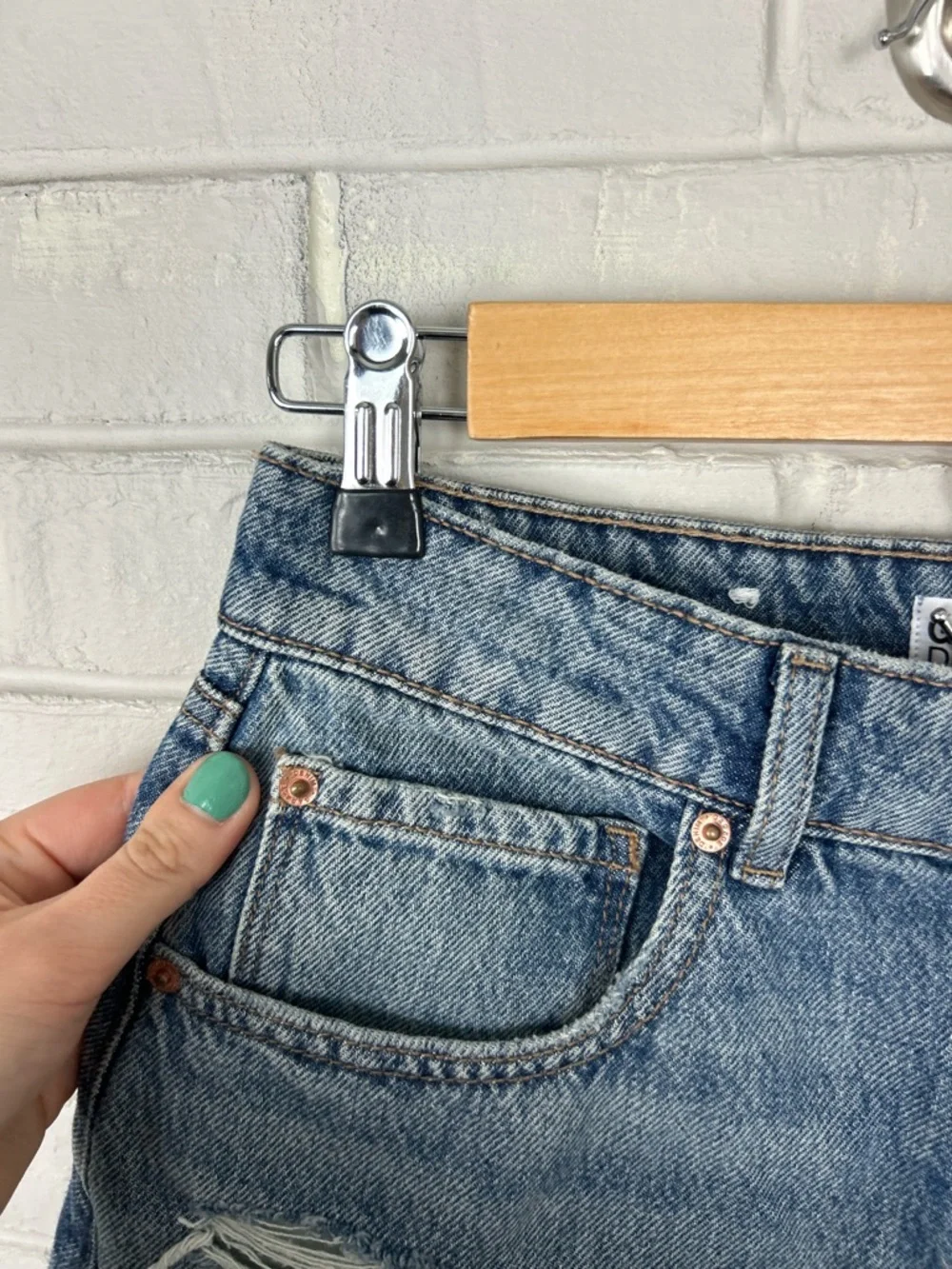 Garage Denim Festival Shorts Size 3/26